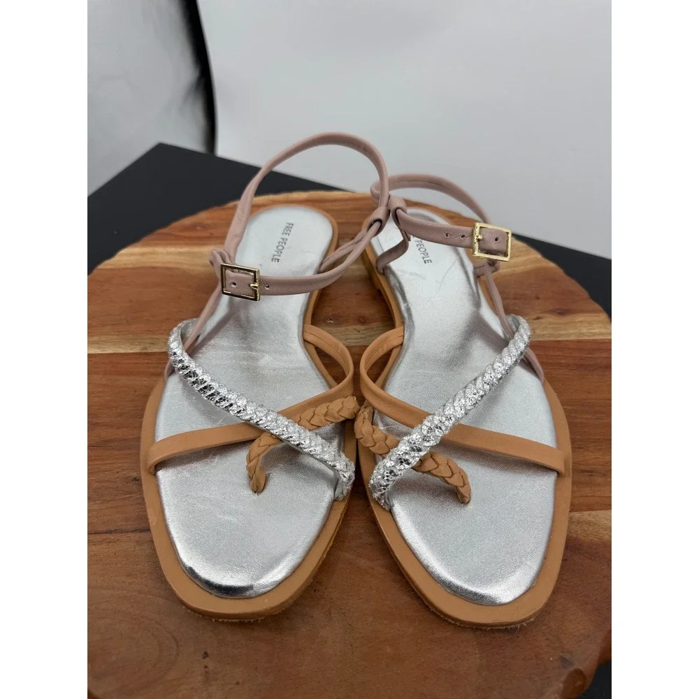 Free People strappy flat